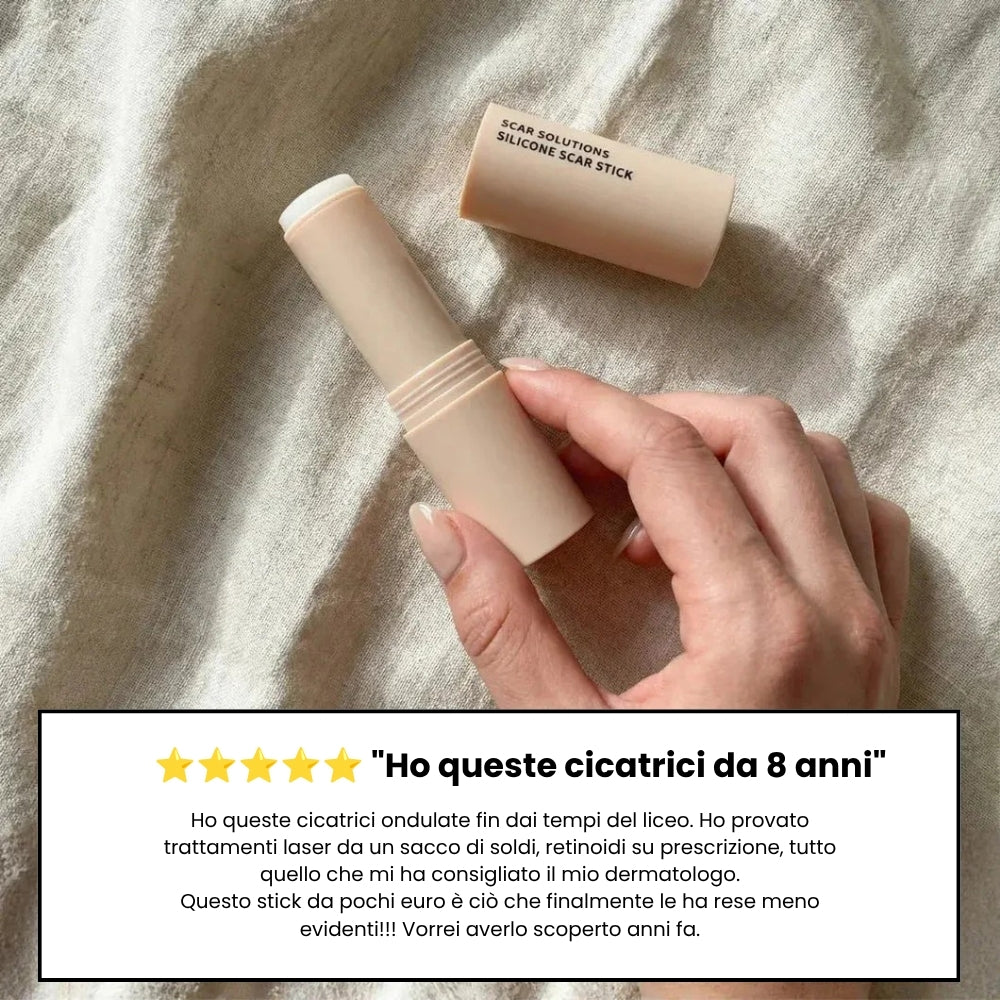 Stick Clinico per il Trattamento delle Cicatrici da Acne
