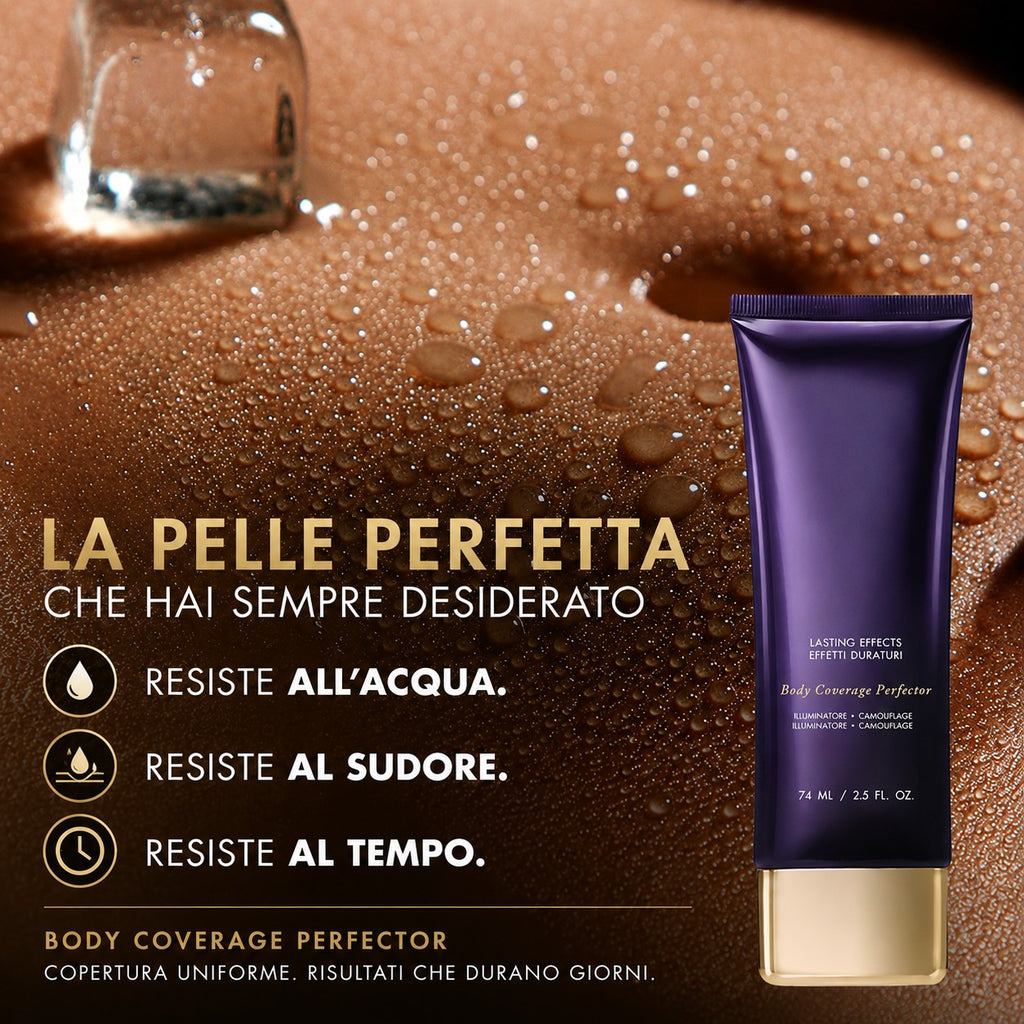 Correttore waterproof effetto abbronzante per il corpo